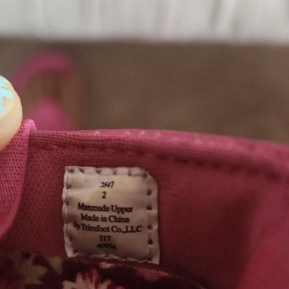 Trimfoot Co Mary Jane pink shoes Size 2 - Picture 2 of 6